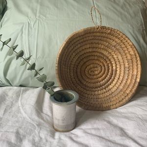 Woven Basket For Display